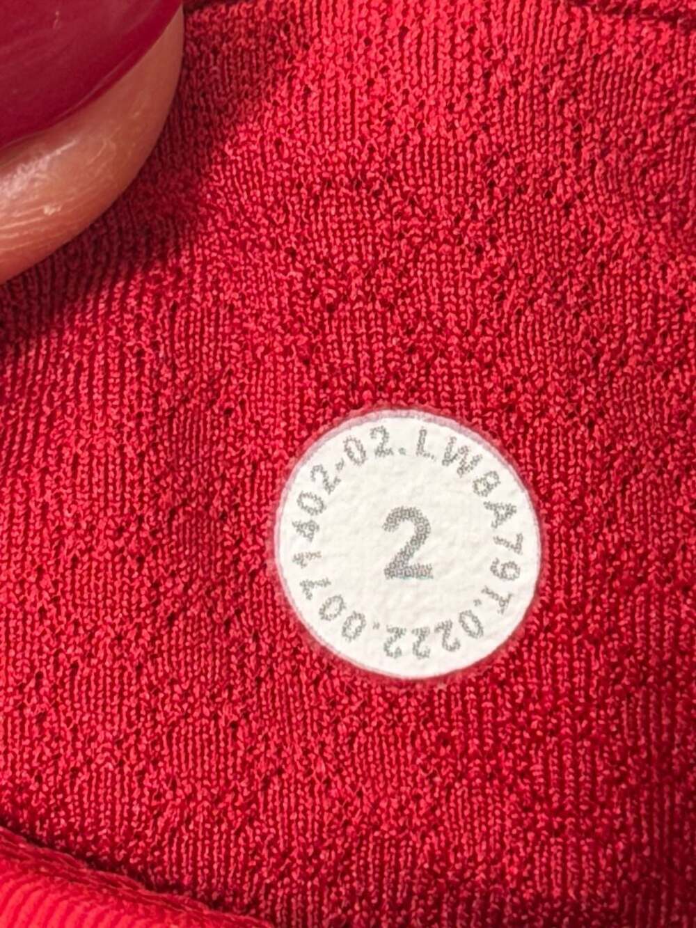 Lululemon Pace Rival Mid-Rise Skirt in Dark Red Size 2 - Picture 5 of 6